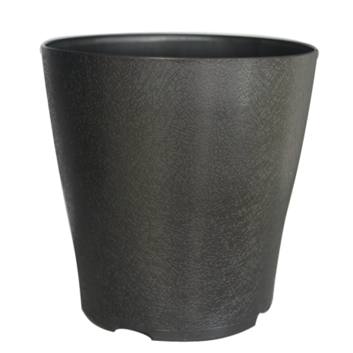 Ghiveci flori GARDENIA 19x18,5cm neagra MN0150121