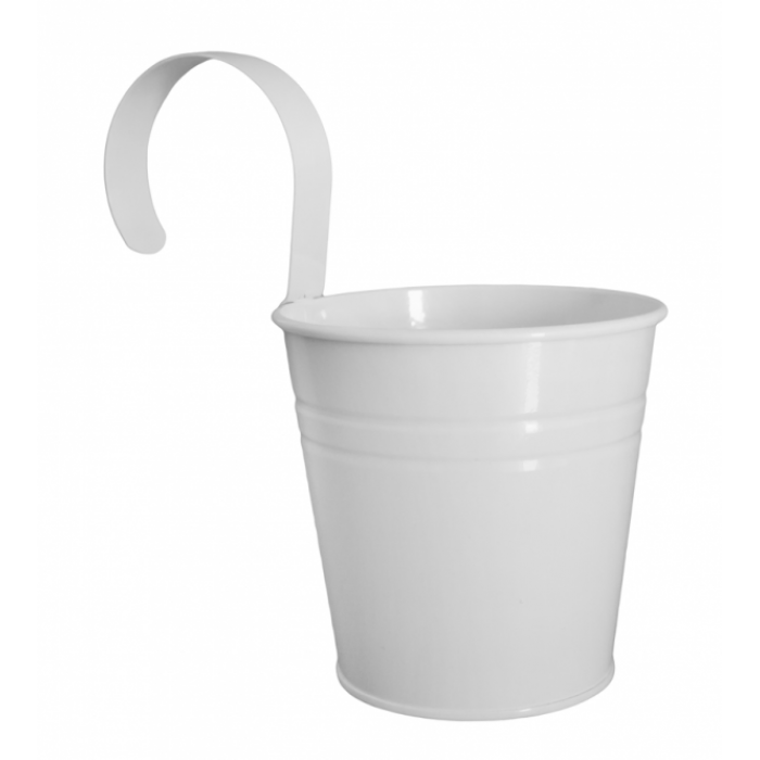 Galetusa cu toarta servire cartofi prajiti FERONYA, 11cm, alba, mica