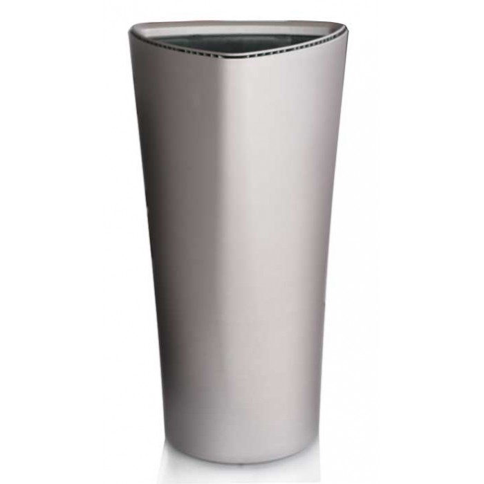 Ghiveci flori PREMIUM TRIADE cu sistem de udare, picurare 30x56cm culoare gri MN019736