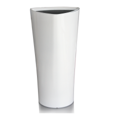 Ghiveci flori PREMIUM TRIADE cu sistem de udare picurare 40x75cm culoare alba MN019742