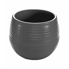 Ghiveci pentru cactus SERINOVA 6,2xh7cm 0,13l culoare gri