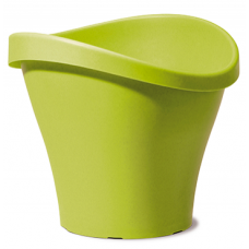 Giveci exterior perete dublu WAVE flori model TULIP 41cm 16,9 lt culoare verde MN0197124