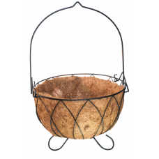 Giveci flori din fibra de nuca de cocos 35cm MN019796