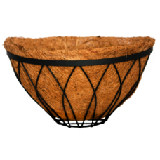 Giveci flori STENNA din fibra de nuca de cocos 40x21cm MN019793