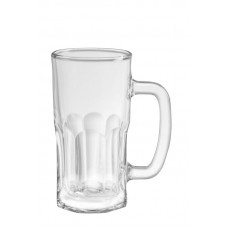 Set 12 halbe sticla pentru bere CRISTAR Lisboa 410ml 7,6x15cm