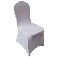 Husa elastica scaun catering RAKI culoare alba