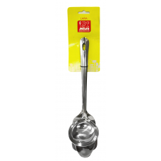 Set ustensile bucatarie inox mari CULINARO LARA, polonic, spatula si lingura servire