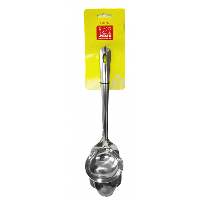 Set ustensile bucatarie inox mari CULINARO LARA, polonic, spatula si lingura servire