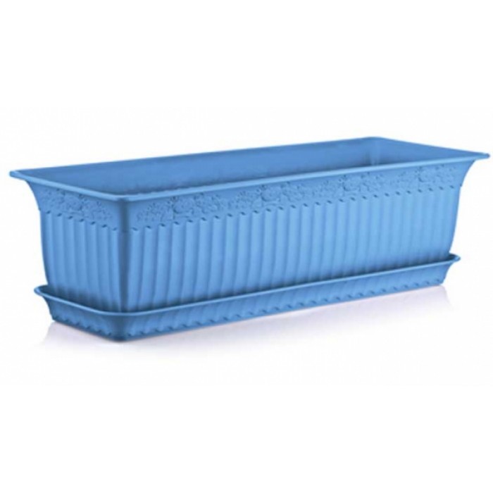 Jardiniera ANTIK 13lt 60x20x17cm BLUE MN0131510