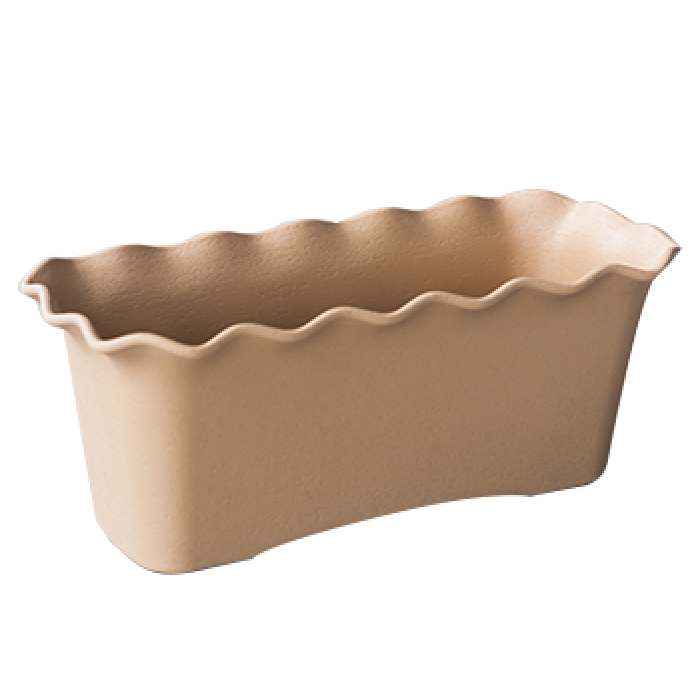 Jardiniera flori PREMIUM 30,5x14,5x12cm culoare cafea MN019762