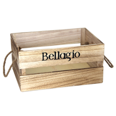 Ladita lemn depozitare RAKI BELLAGIO 26x17x13cm bej MN01981416