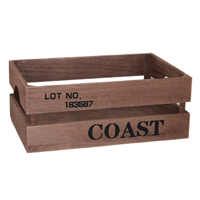 Ladita lemn depozitare RAKI COAST 31x21x12cm maro MN01981424