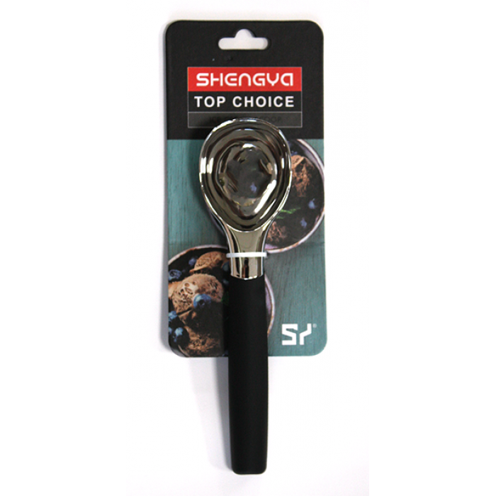 Lingura pentru inghetata RAKI cu maner negru