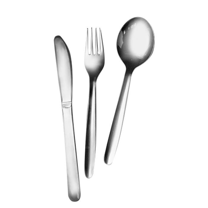 Set 6 lingurite pentru ceai CULINARO JAZZ, inox