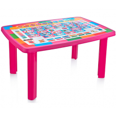 Masuta pentru copii RAKI ELLIE 100x70xh51cm din plastic cu decor