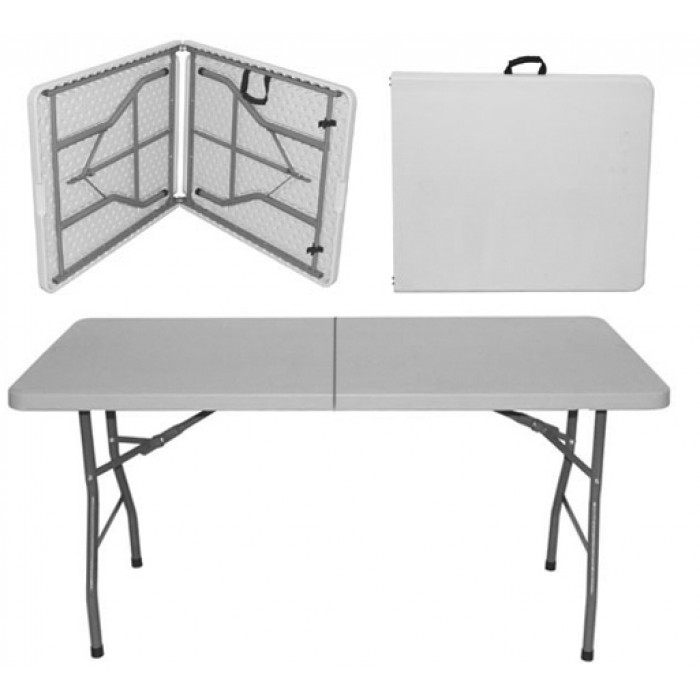 Masa dreptunghiulara plianta evenimente, bucatarie, catering CULINARO 152x76x74cm