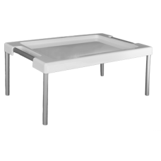 Masa mic dejun Breakfast, RAKI, 62x38,5cm, alba
