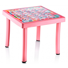 Masuta pentru copii RAKI ELLIE 50x50xh40 din plastic cu decor