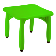 Masa patrata pentru copii after school RAKI 62x62xh52cm verde