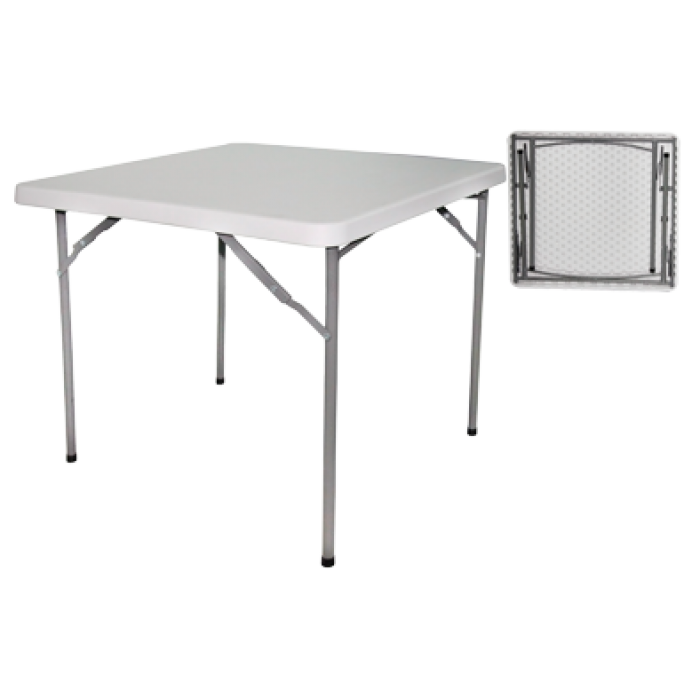 Masa plianta patrata pentru evenimente CULINARO 86x86xH74cm