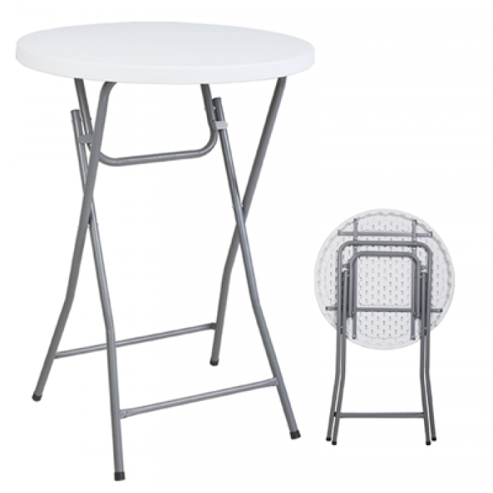 Masa plianta rotunda inalta catering CULINARO ECO LINE D80xH110cm greutate 11kg