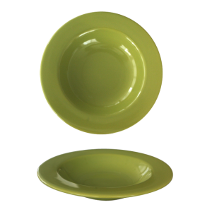 Farfurie adanca din ceramica 22cm culoare verde