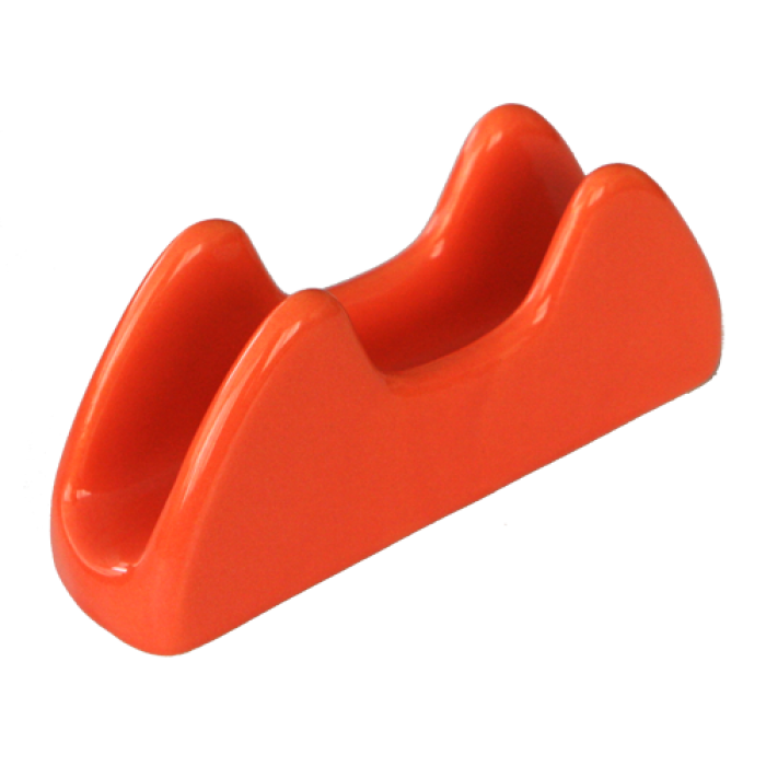 Suport servetele din ceramica 14cm culoare orange