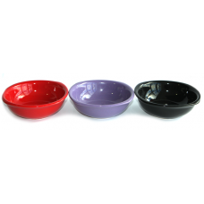 Bol ceramica patrat 10cm culoare neagra
