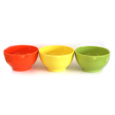 Bol ceramica 14cm 500ml culoare verde