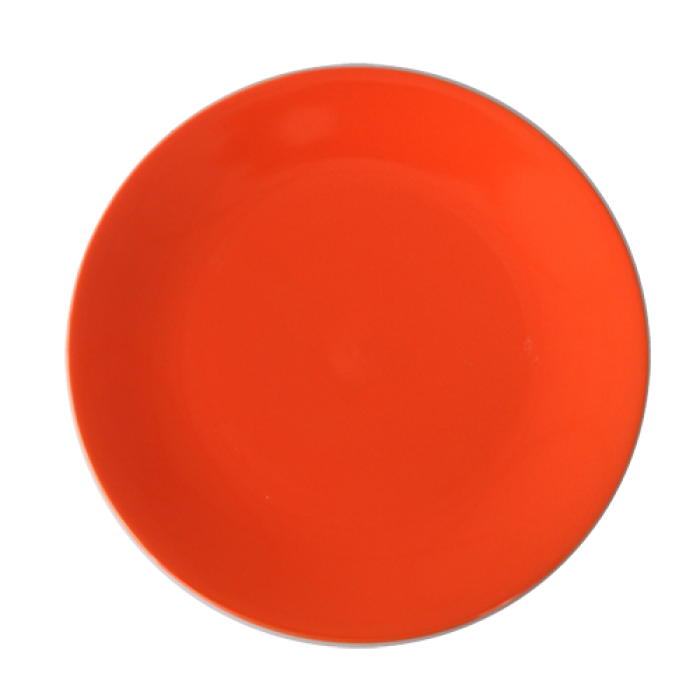 Farfurie din ceramica 25cm orange