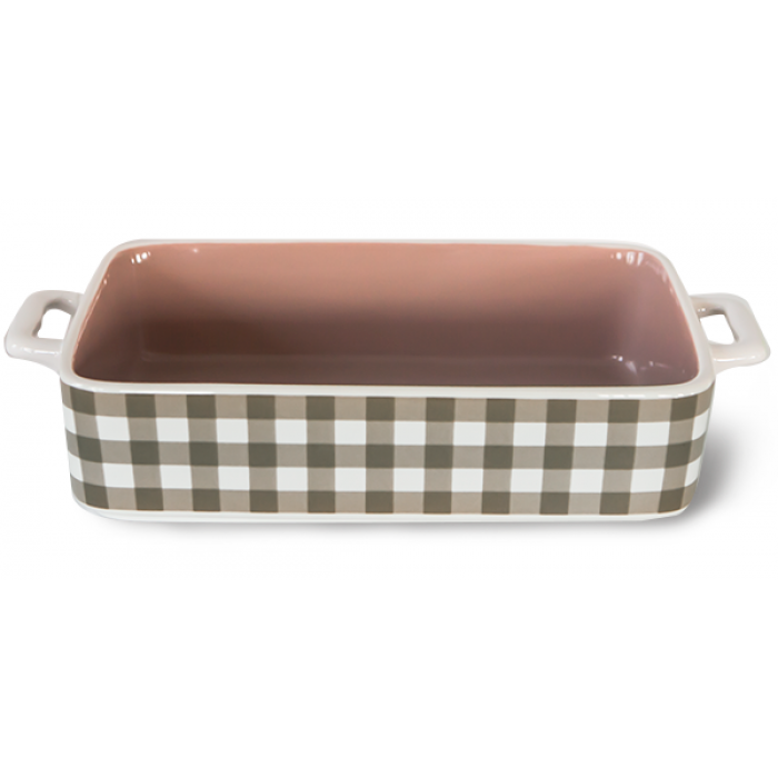 Tava ceramica pentru copt CULINARO CERAMICA 32,3x19,2x6,2cm dreptunghiulara gri