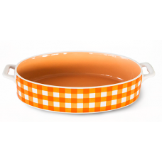 Tava ceramica pentru copt CULINARO CERAMICA 23,2x13,6x4,9cm ovala orange