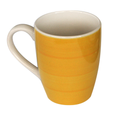 Cana ceramica 390ml galben