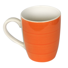 Cana ceramica 390ml orange