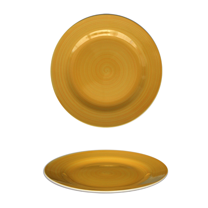 Farfurie ceramica 19cm galben
