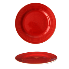 Farfurie ceramica 26,5cm rosie