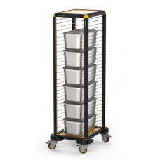 RAKI Carucior transport tavi gastronorm 1/1 34 niveluri