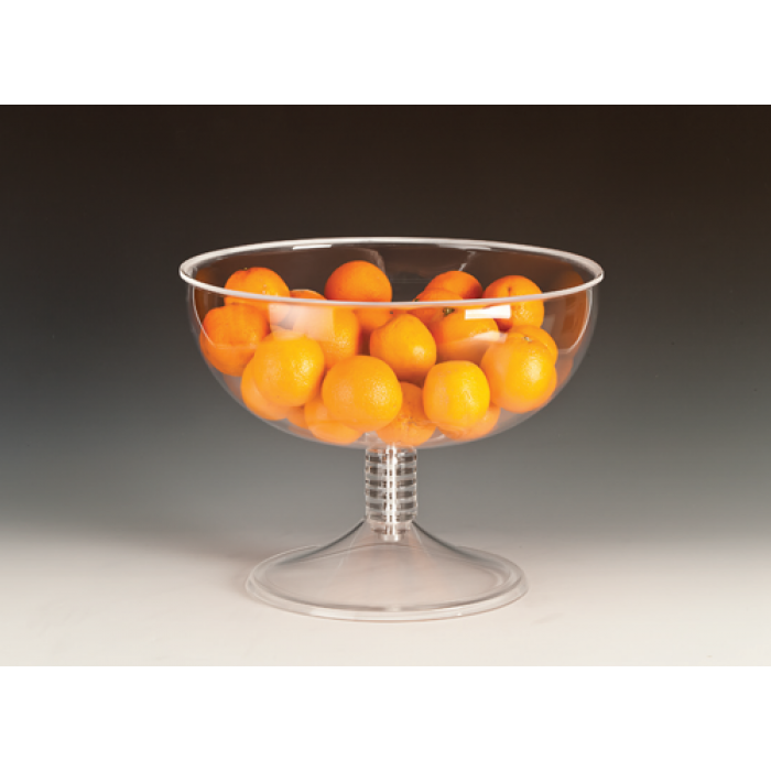 Fructiera acrilica rotunda cu suport RAKI, D36xh28cm