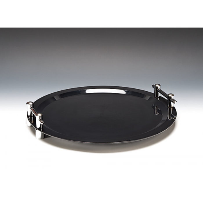 Tava rotunda catering diam 50cm policarbonat neagra MN0136197