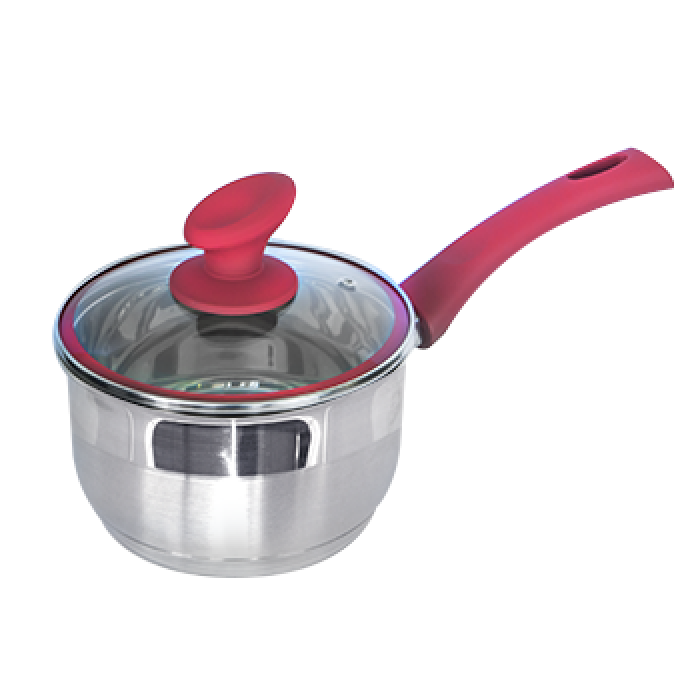 Cratita inox cu capac sticla WINOX