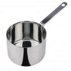 Mini cratita cu maner servire, ILSA, D9xh6cm, 350ml, inox