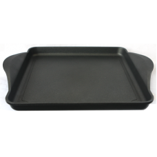 Tava pentru copt ANTIK ARS 30x31xh5cm cu manere, aluminiu, strat antiaderent