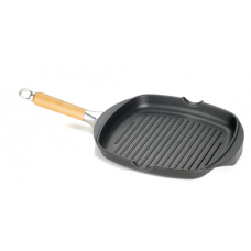 Tigaie grill ANTIK ARS 28x28xh5cm, aluminiu, strat antiaderent 