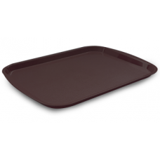 Tava servire dreptunghiulara ATLAS, 53x37cm, plastic, maro
