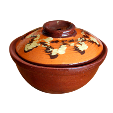 Oala ceramica,lut gravata 500ml