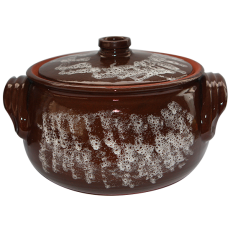 Oala ceramica,lut 7,5l