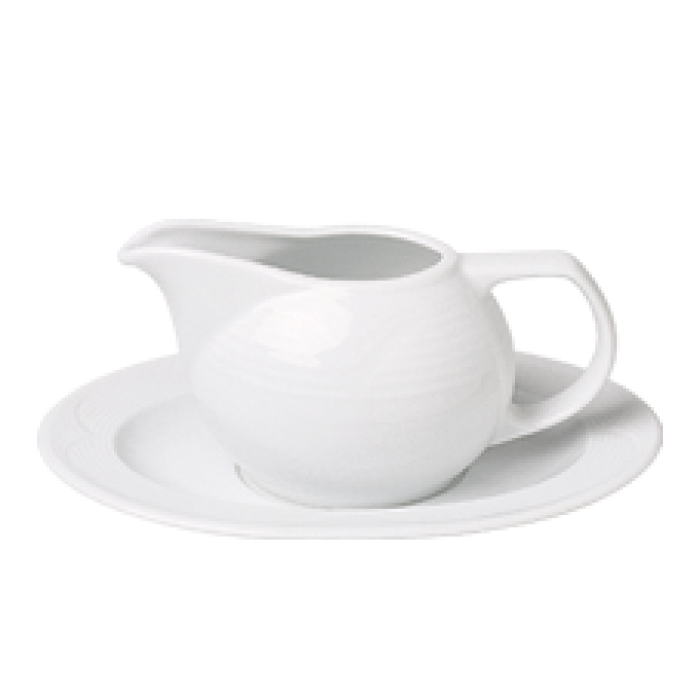 Sosiera fara farfurie suport din portelan 400cc Colectia SATURN MN017648