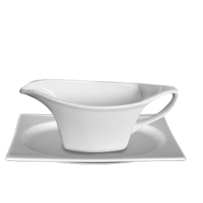 Sosiera cu farfurie suport din portelan colectia HONG KONG MN0177188