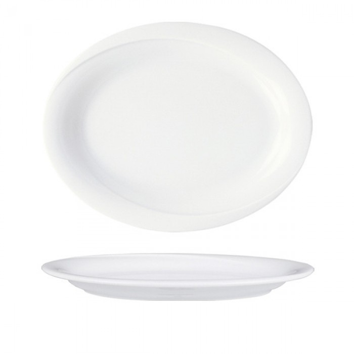 Platou oval din portelan 20x16cm colectia X-TANBUL MN017735