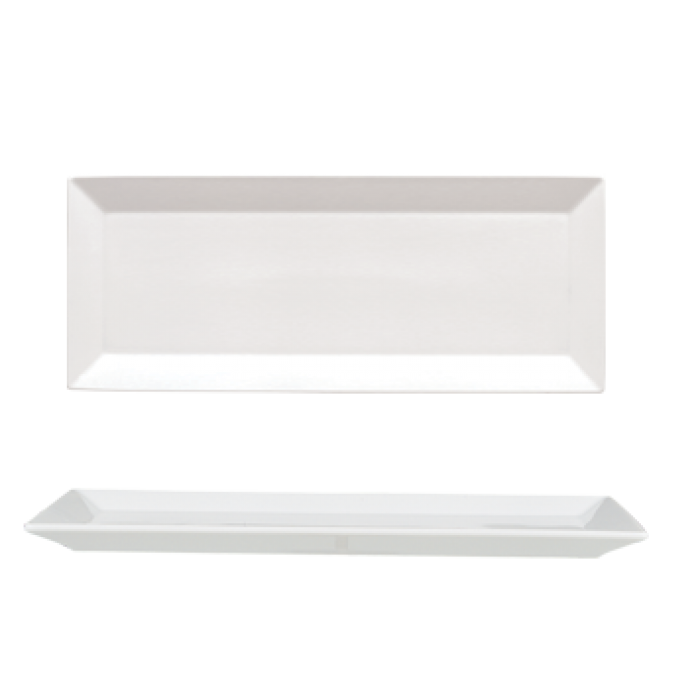 Platou dreptunghiular din portelan 34x14cm colectia MERID MN017786